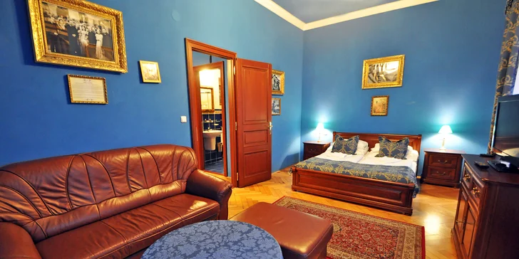 Prvorepublikový 4* hotel v Jičíně na 1–2 noci s jídlem, wellness i masáží