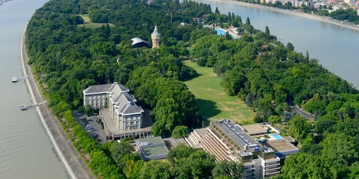 Pohoda v centru Budapešti: 2–4 noci s neomezeným wellness na ostrově