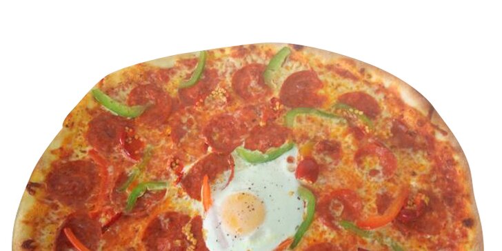 Pizza v Bohnicích podle výběru: 40 cm nebo 2 pizzy průměr 32 cm