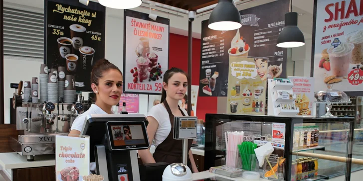 Dárkové vouchery na cokoli z Yobaru: frozen yogurty, káva, koktejly i dezerty