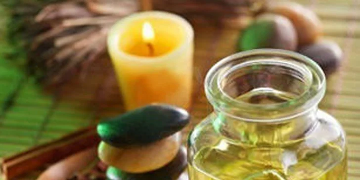 Antimigrénová masáž hlavy + aroma masáž páteře