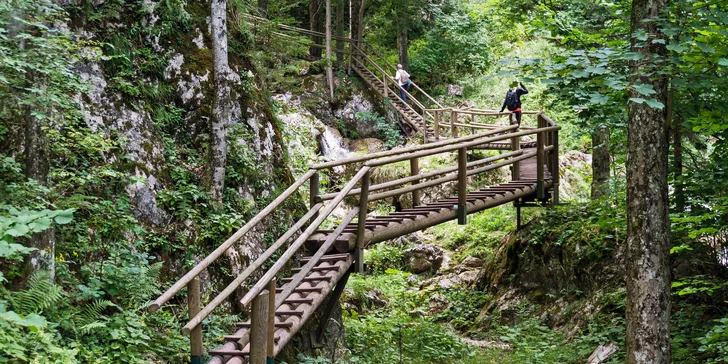 Přírodní krásy: Poznávací výlet do kaňonu Medvědí soutěska v Rakousku