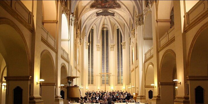 Vánoční koncert v centru Prahy: vstupenka na koncert v kostele u Salvátora