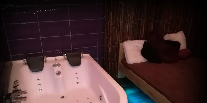 Privátní wellness pro 2: vířivka a infrasauna budou na 2 hodiny jen vaše