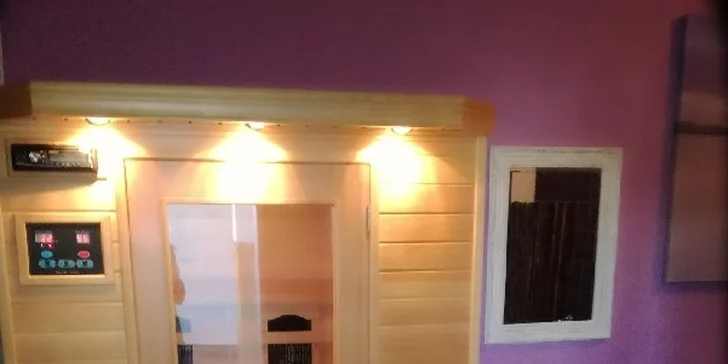 Privátní wellness pro 2: vířivka a infrasauna budou na 2 hodiny jen vaše