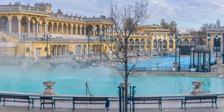 Víkend v adventní Budapešti: 3* hotel se snídaní, možnost návštěvy lázní