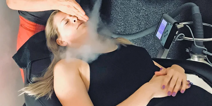 CryoBioLifting - kryoterapie obličeje a krku: 1, 3 nebo 5 procedur