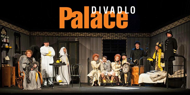 Vstupenka na vybraná představení Divadla Palace – repertoár plný komedií