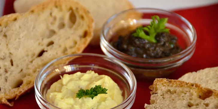 4chodové menu pro dva v restauraci Pod Lipami