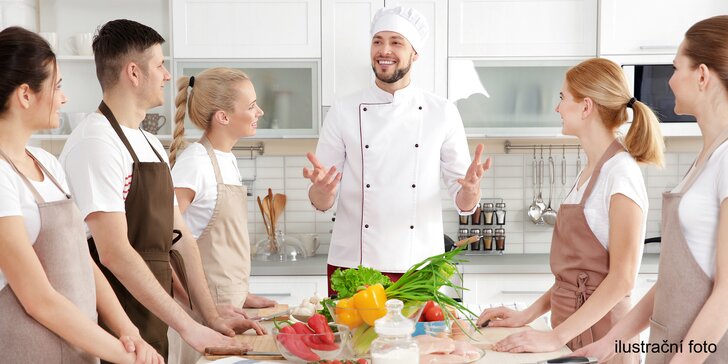 Nedělní kurzy vaření v moderním studiu: Zvěřina nebo Maso tady, maso tam