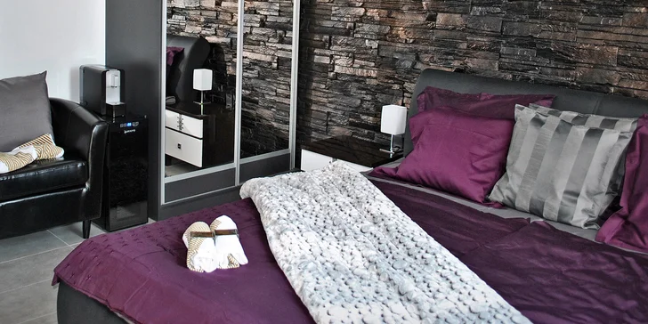 Pobyt se snídaní v moderním apartmánu a možnost jízdy v luxusním voze