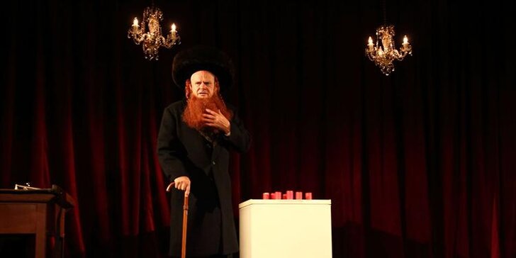 Vstupenka na divadelní představení Shylock s legendárním Milanem Kňažkem