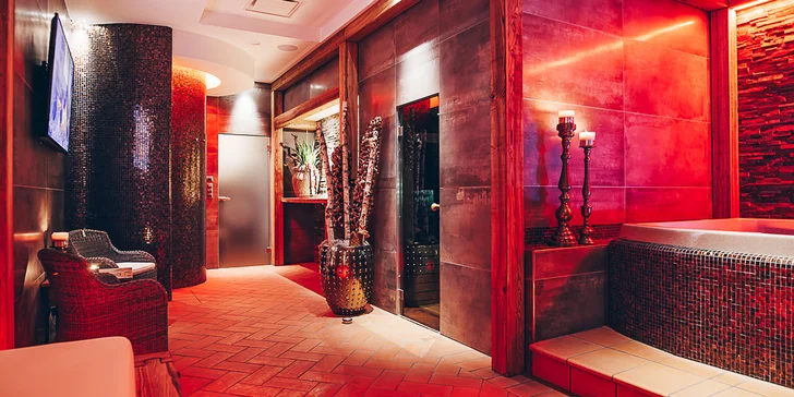 Romantika v ráji: privátní wellness & spa s lahví prosecca pro dva