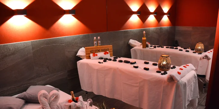 Uvolněte se: masáže, privátní vířivka, sauna i romantický balíček pro 2 osoby