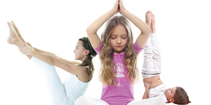 Jóga pro děti od 5 do 8 let: 1 zkušební lekce nebo permanentka na 10 vstupů