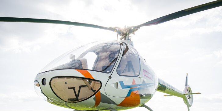 Vyzkoušejte si řízení moderního vrtulníku včetně předletové přípravy