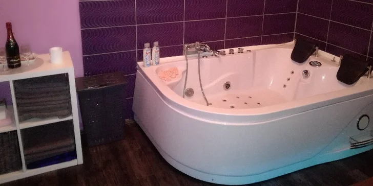 Privátní wellness pro 2: vířivka a infrasauna budou na 2 hodiny jen vaše