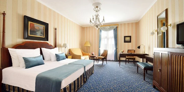 Relaxační wellness pobyt v luxusním hotelu v centru Budapešti s polopenzí