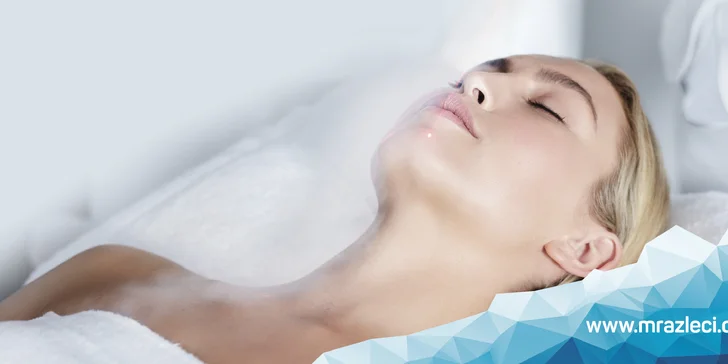 CryoBioLifting - kryoterapie obličeje a krku: 1, 3 nebo 5 procedur