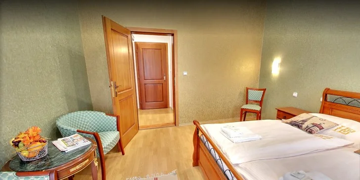 Romantický pobyt s polopenzí a relaxem v krásném secesním hotelu
