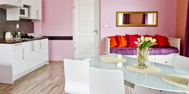 Apartmány se snídaní a sektem pro dva: pár minut od Václavského náměstí