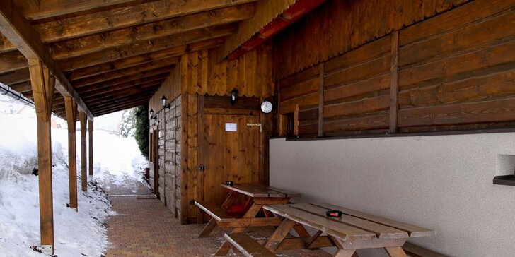 Podzim i zima v chalupě se saunou v Jizerských horách až pro 13 osob
