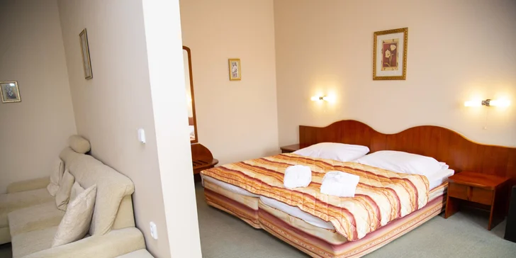 Wellness pobyt s polopenzí nabitý procedurami v hotelu u Českého Švýcarska