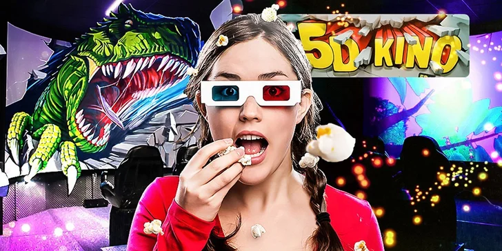 Nezabudnuteľný 5D alebo 9D zážitok v OC GALÉRIA KOŠICE