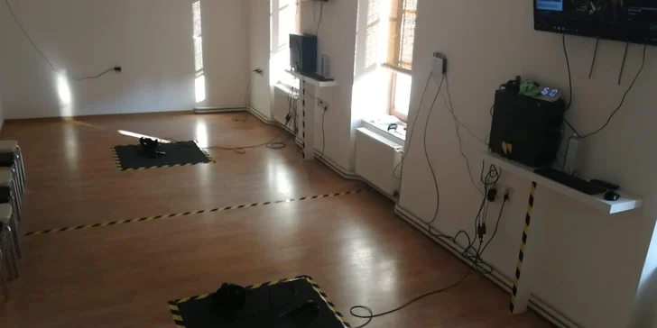 Virtuální realita s HTC VIVE v Plzni: 60 nebo 120 minut hry