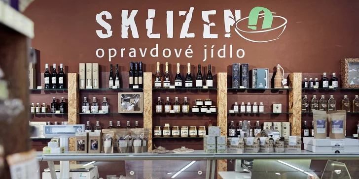 Voucher do dvou brněnských poboček Sklizeno v hodnotě 500 nebo 1000 Kč