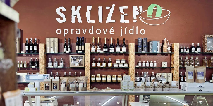 Voucher do dvou brněnských poboček Sklizeno v hodnotě 500 nebo 1000 Kč