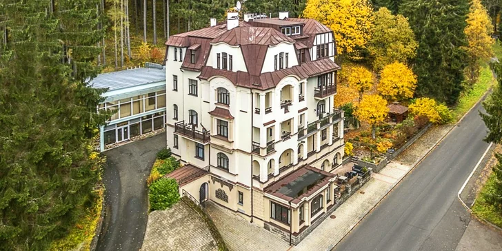 2–4 dny relaxace ve Spa & Wellness Hotelu St. Moritz v Mariánských Lázních