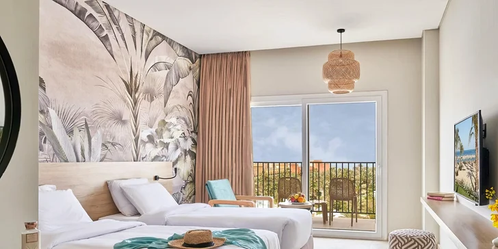 V Hurghadě se ubytujete ve 4* resortu, který stojí přímo u pláže. 