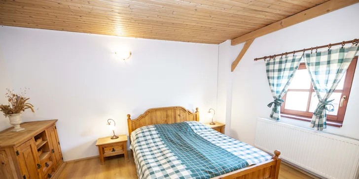 Tři pohodové dny na statku u Krušných hor s polopenzí a vyjížďkou na koni
