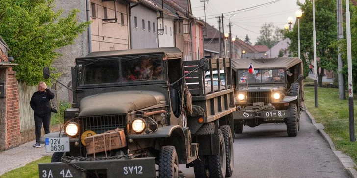 Zážitek jako v roce 1944: jízda v historickém náklaďáku GMC CCKW