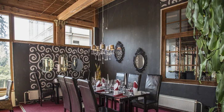 Slavnostní menu pro dva: tataráček, panenka sous-vide i čokoládový fondán