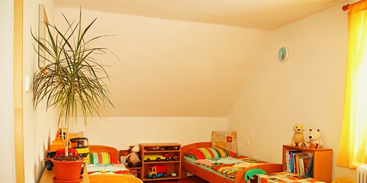 Rodinný pobyt v Boskovicích: klid a pohoda v apartmánu s dětským pokojem
