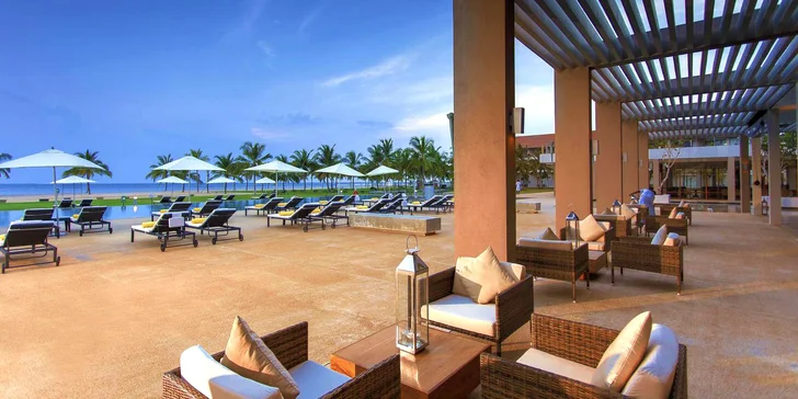 Překrásný 5* resort na Srí Lance: 8–12 nocí, bazén, 20 m od pláže
