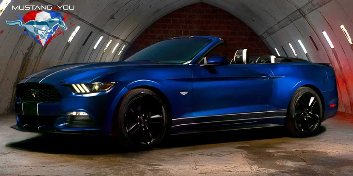 Šlápněte do pedálů: zapůjčení upraveného Fordu Mustang Cabrio na 24 hodin