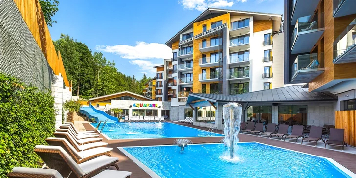 Polské Krkonoše pro pár i rodinu: 4* resort s wellness a aquaparkem, snídaně či polopenze