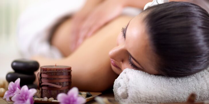 90 minut úžasného relaxu: celotělová masáž dle výběru ze 4 druhů