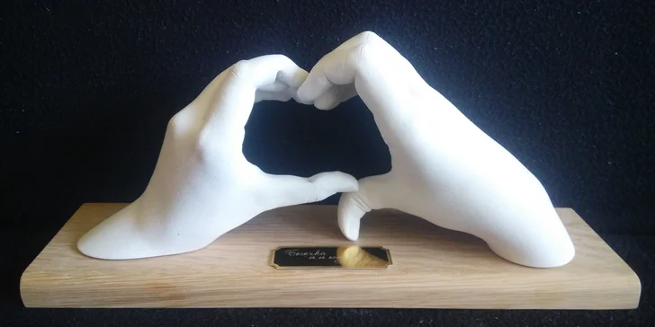 Bodycasting: sádrový odlitek ruky, ručičky či nožičky