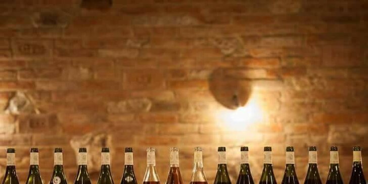 Příjemné posezení ve vinárně: Láhev vína a prkénko plné masa a sýrů