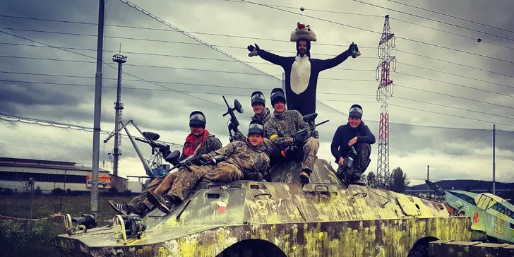 Užijte si víkend: paintballová hra, zbraň, maska a 100 kuliček pro 1 osobu