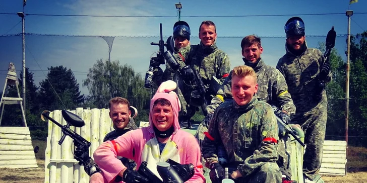 Užijte si víkend: paintballová hra, zbraň, maska a 100 kuliček pro 1 osobu