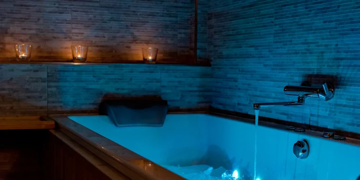 Odpočiňte si: privátní wellness pro dva se saunou a vířivkami