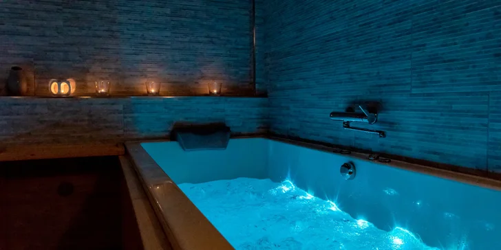 Odpočiňte si: privátní wellness pro dva se saunou a vířivkami