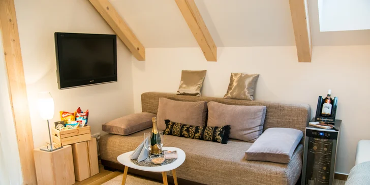 3- nebo 4denní romantika v luxusních apartmánech na pomezí Českého ráje