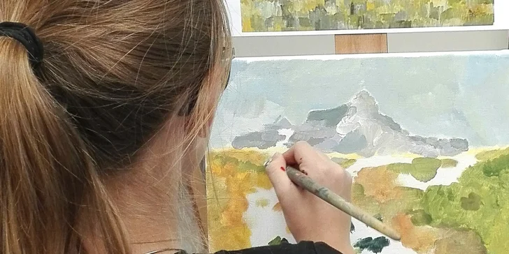 Jako velcí malíři! Dvouhodinový workshop malování pro dítě a dospělého