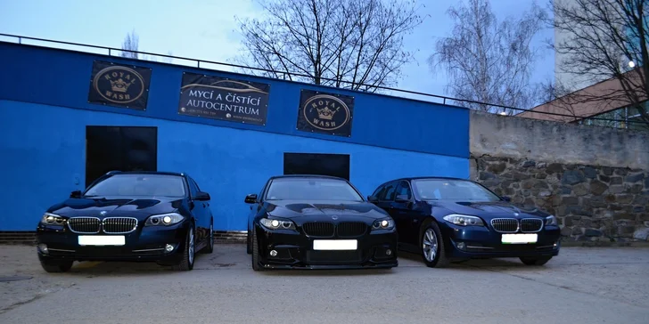 Mějte auto jako nové: ruční mytí a čištění interiéru vozidla i s ošetřením pneu
